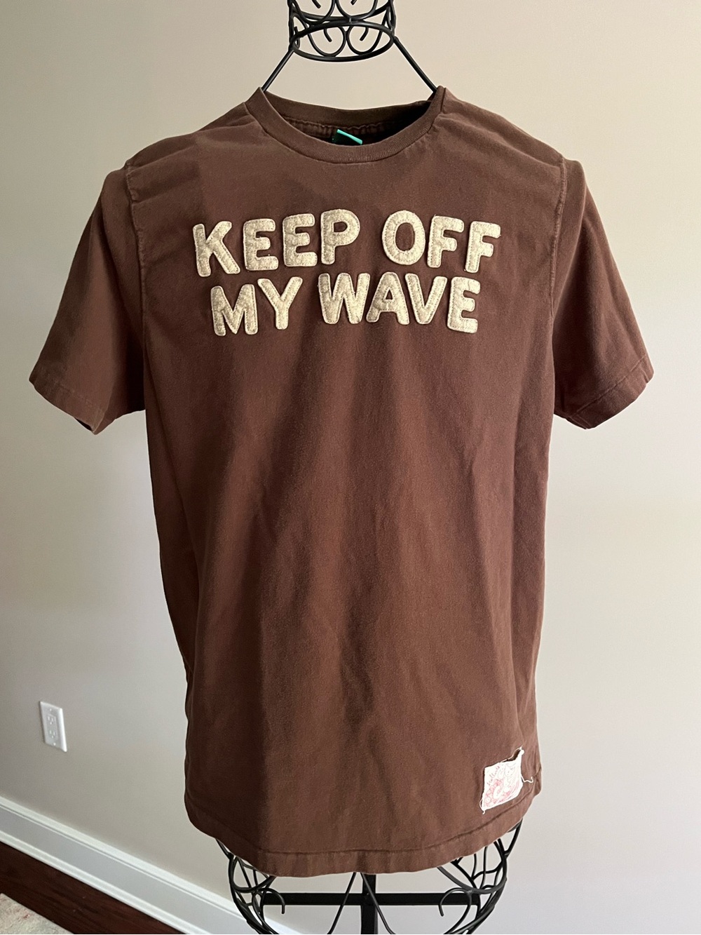 Keep Off My Wave Brown Graphic Tee